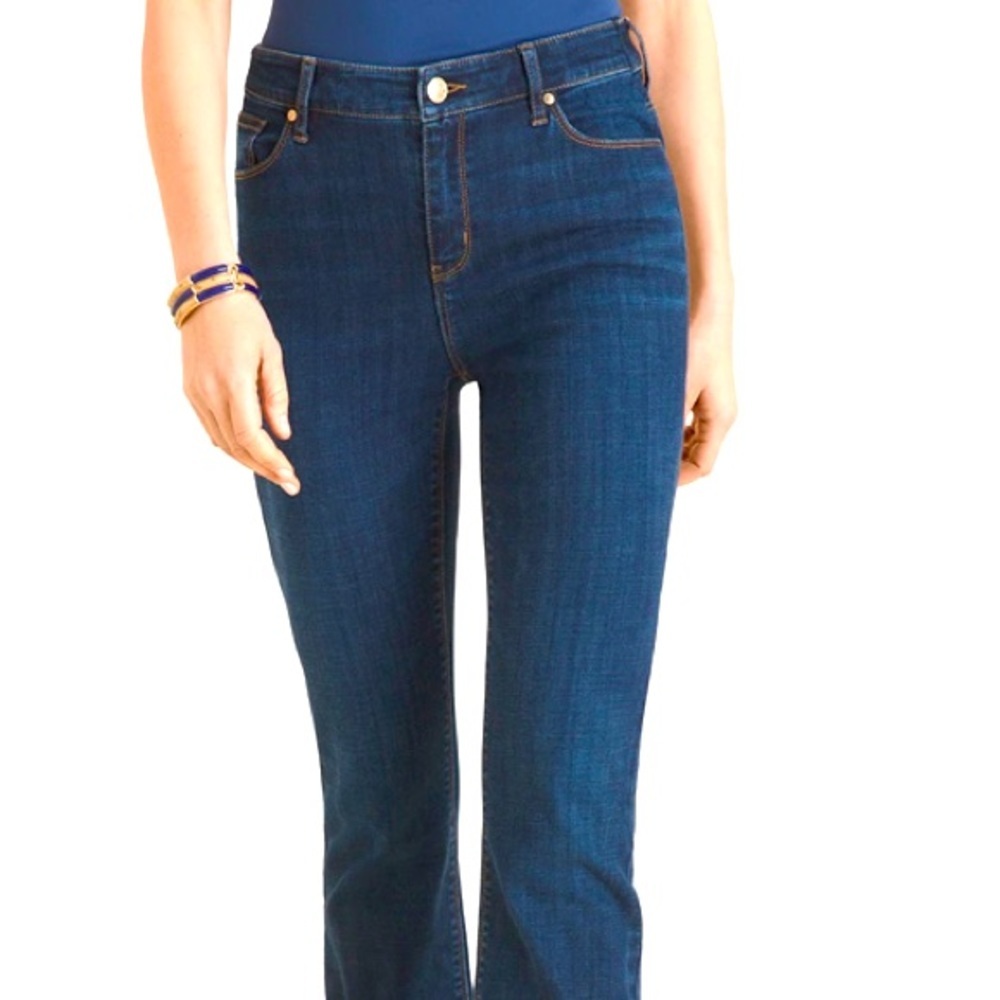 Chico’s Barely Boot .5 short Jeans rarely worn